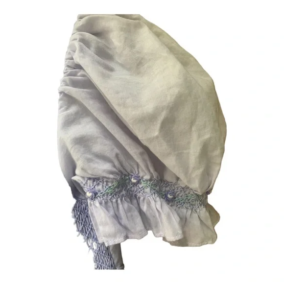 STRASBURG VINTAGE Lavender Smocked Dress - Size 8 - Picture 8 of 11